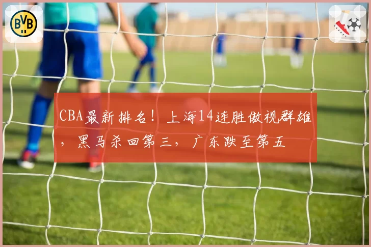 CBA最新排名！上海14连胜傲视群雄，黑马杀回第三，广东跌至第五